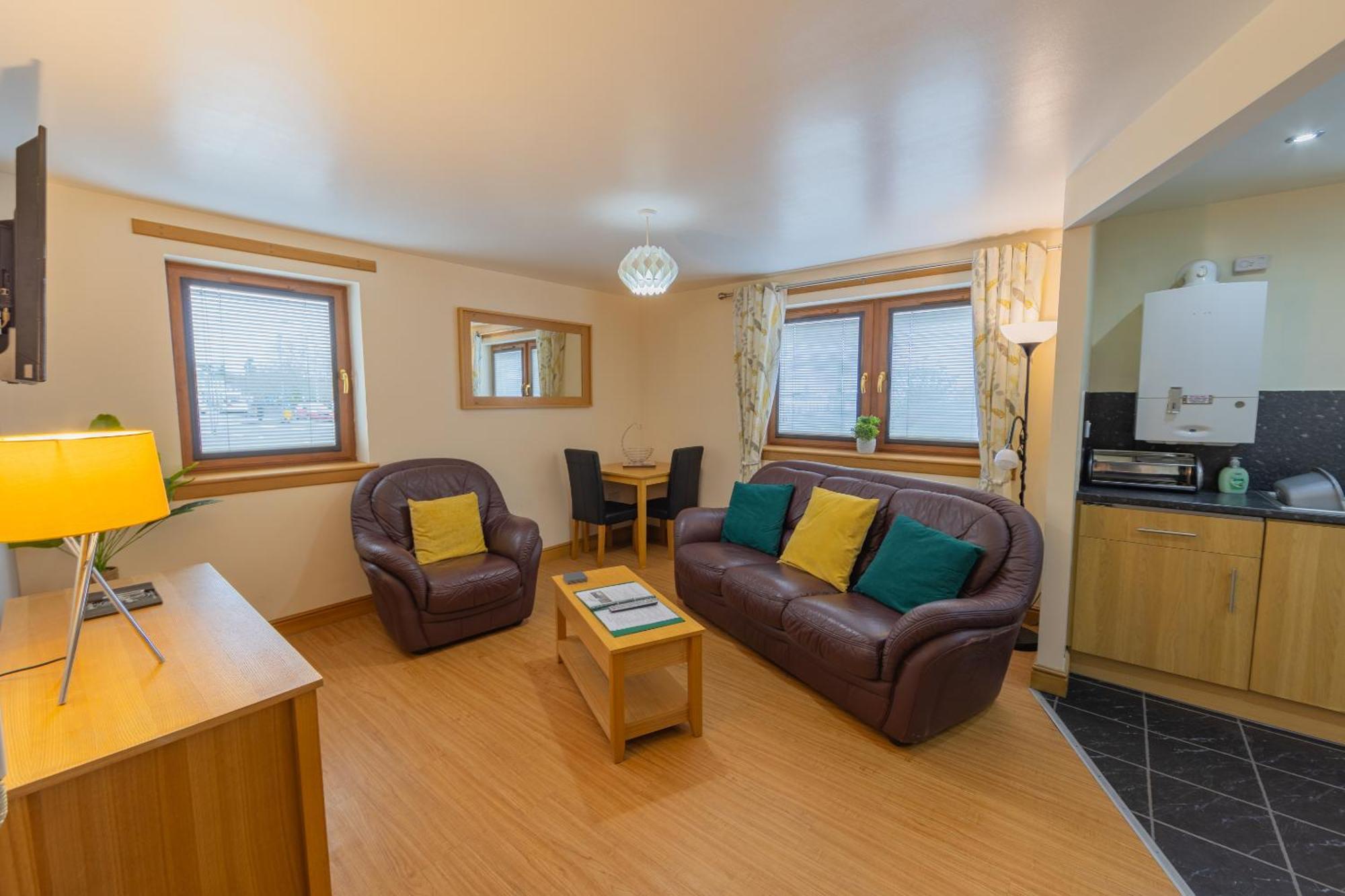Quay Head View Aparthotel سْترانرير الغرفة الصورة