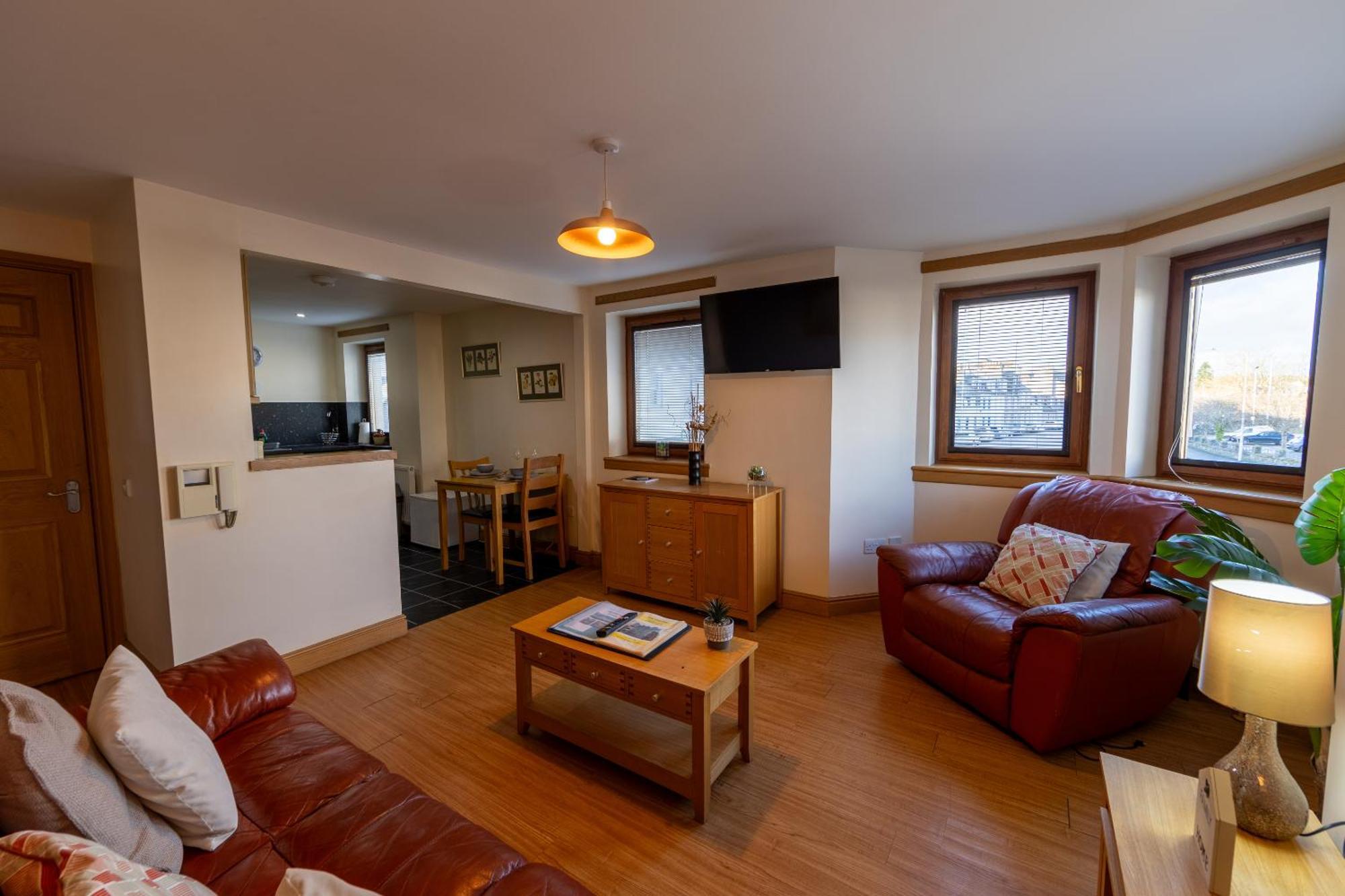 Quay Head View Aparthotel سْترانرير الغرفة الصورة