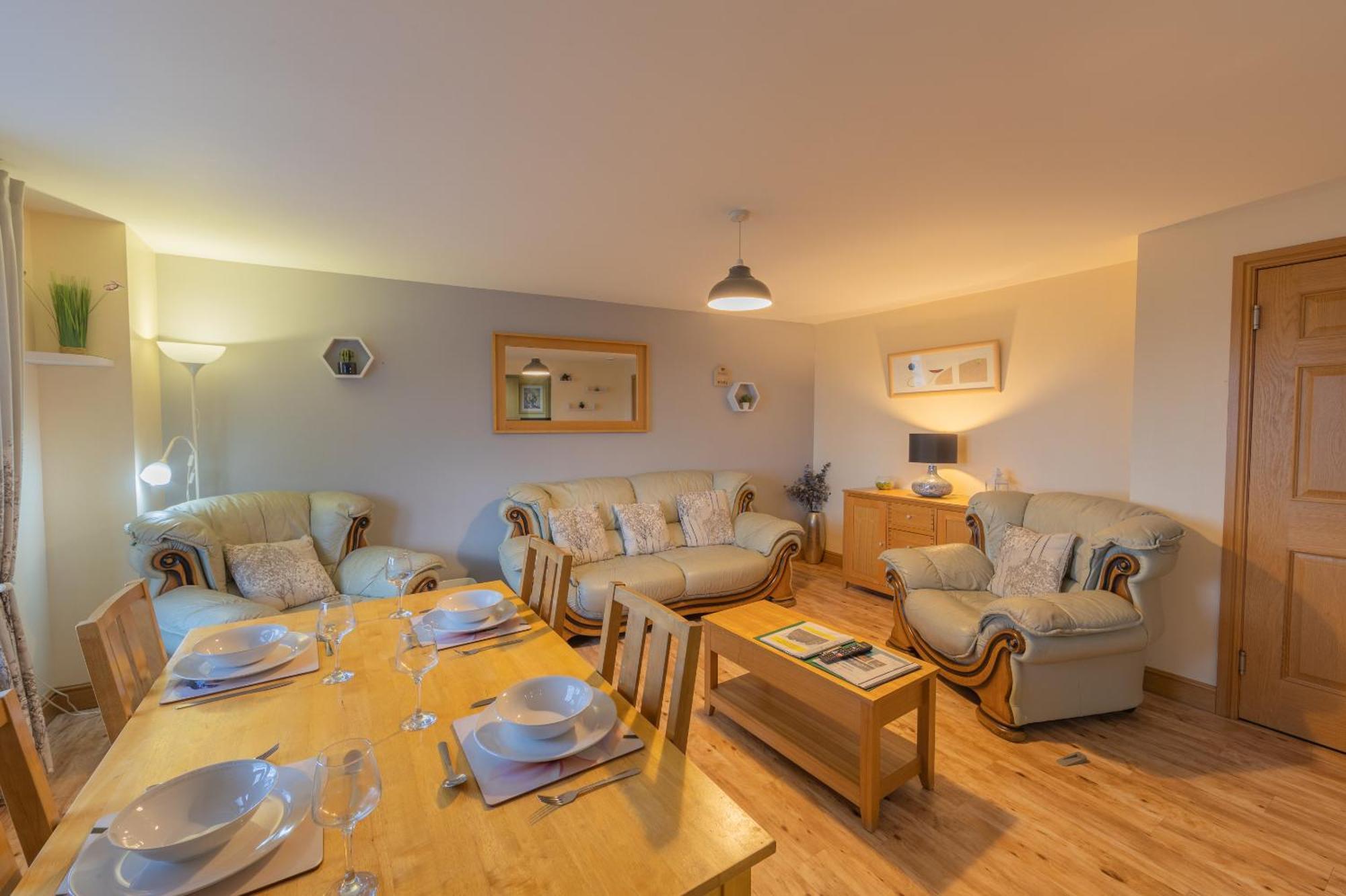 Quay Head View Aparthotel سْترانرير الغرفة الصورة